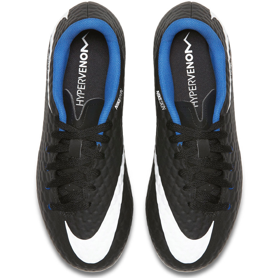 Buty piłkarskie Nike Hypervenom Phelon III FG JR 852595 002 - obrazek 2
