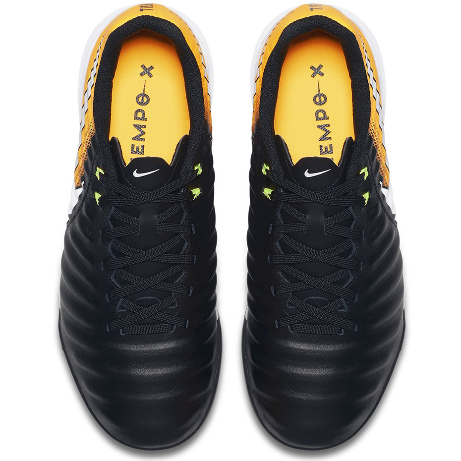 Buty piłkarskie Nike Tiempo X Ligera IV IC JR 897730 008 - obrazek 2