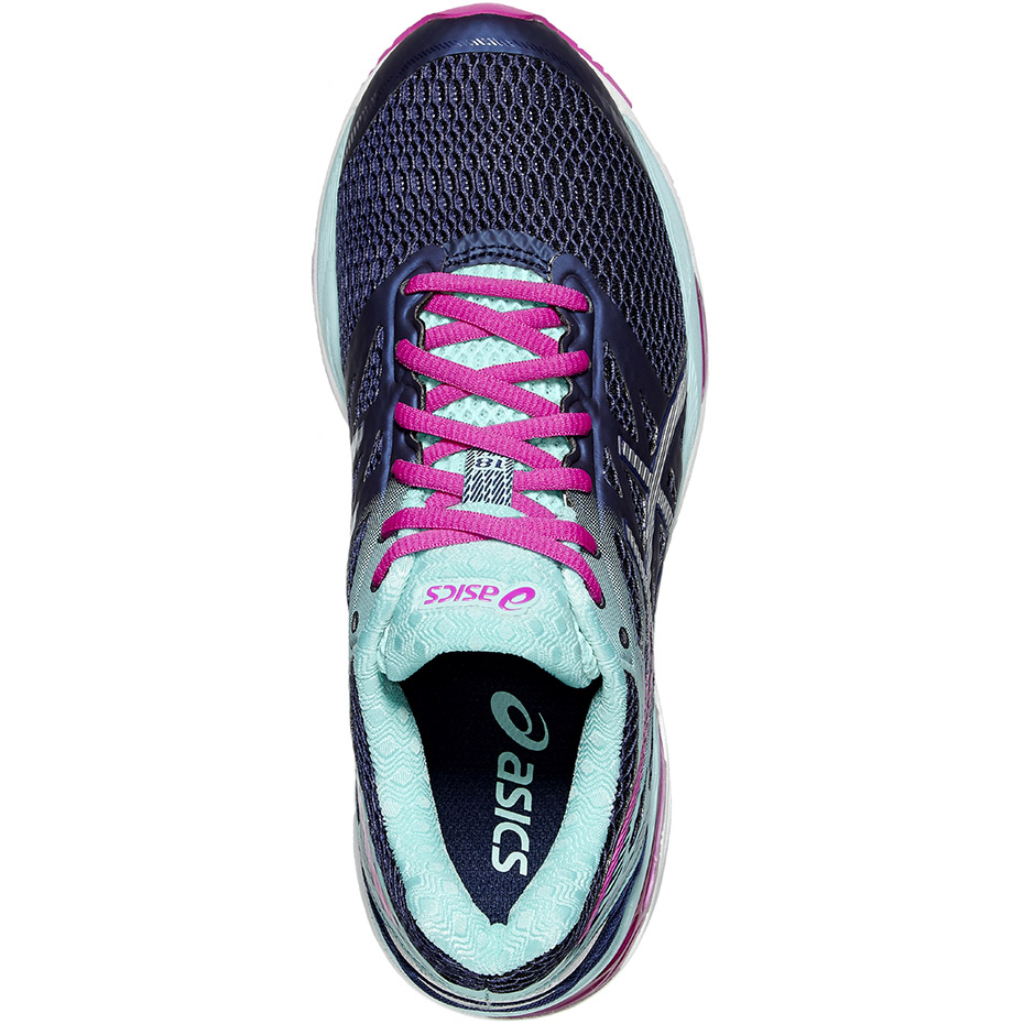 Buty damskie do biegania Asics Gel-Cumulus 18 2A granatowe T6D6N 4993 - obrazek 3