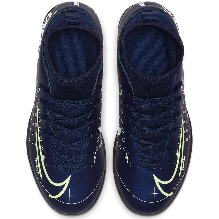 Buty piłkarskie Nike Mercurial Superfly 7 Club MDS TF JUNIOR BQ5416 401 - obrazek 2