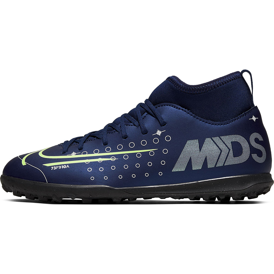 Buty piłkarskie Nike Mercurial Superfly 7 Club MDS TF JUNIOR BQ5416 401 - obrazek 3