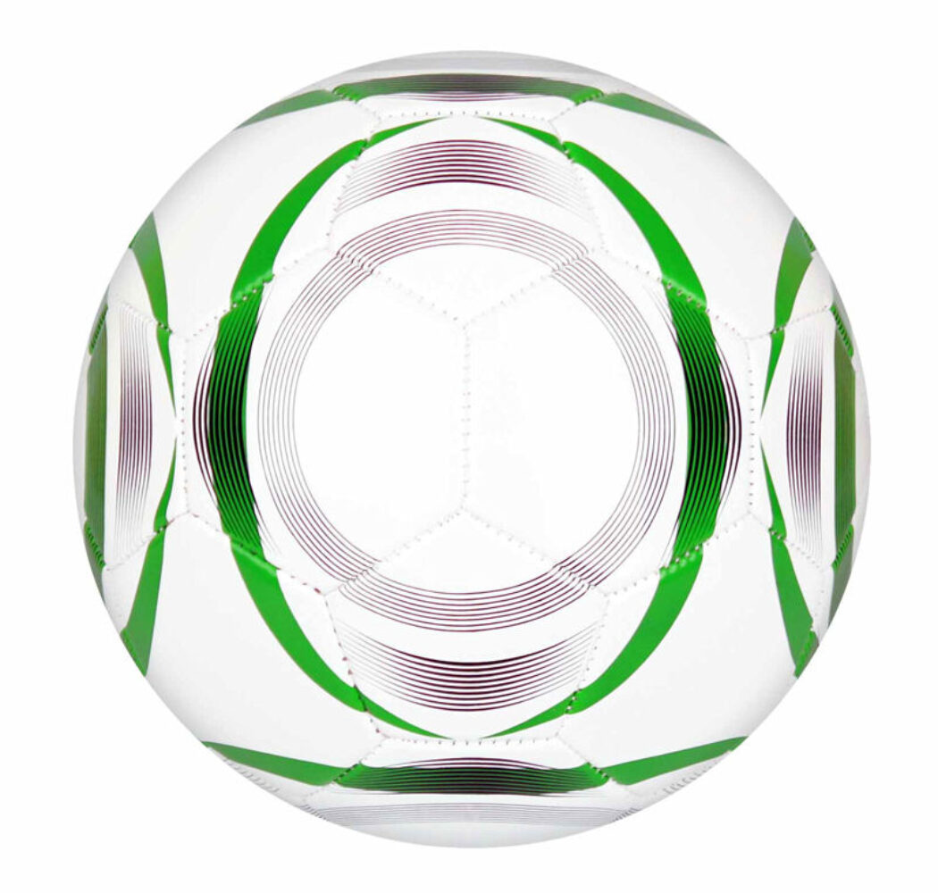 PIŁKA NOŻNA SPOKEY biało/zielona roz 5 /81185