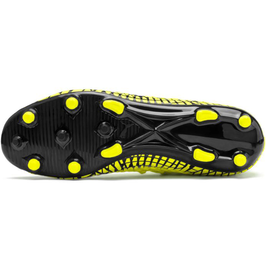 Buty piłkarskie Puma Future 4.3 Netfit FG AG żółto-czarne 105612 03 - obrazek 6