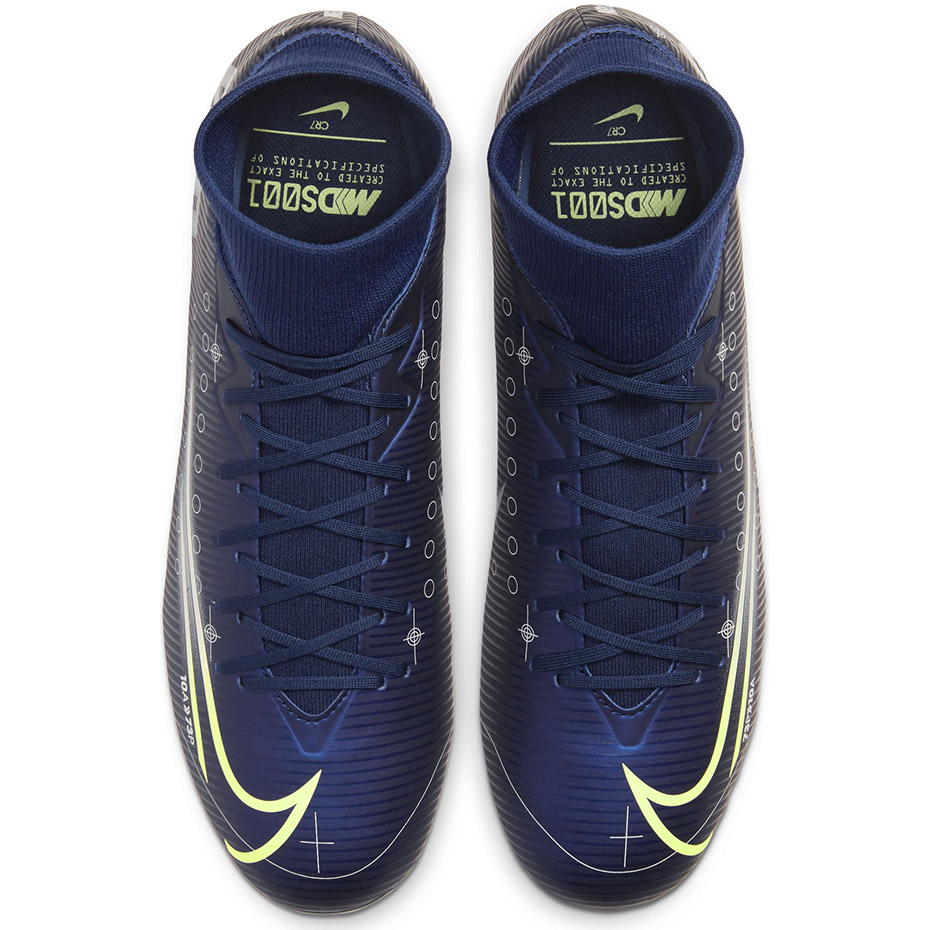 Buty piłkarskie Nike Mercurial Superfly 7 Academy MDS FG/MG BQ5427 401 - obrazek 2