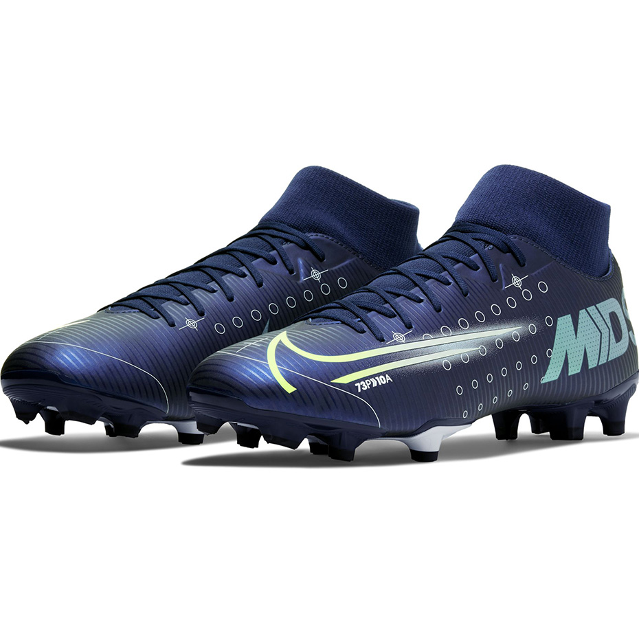 Buty piłkarskie Nike Mercurial Superfly 7 Academy MDS FG/MG BQ5427 401 - obrazek 4