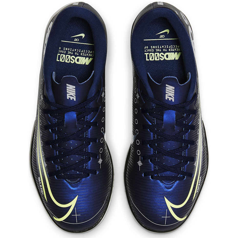 Buty piłkarskie Nike Mercurial Vapor 13 Academy MDS IC JUNIOR CJ1175 401 - obrazek 2