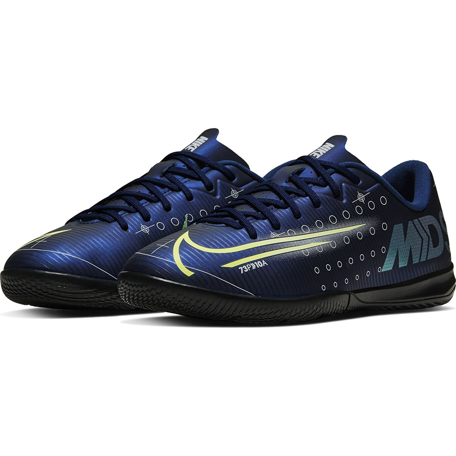 Buty piłkarskie Nike Mercurial Vapor 13 Academy MDS IC JUNIOR CJ1175 401 - obrazek 4
