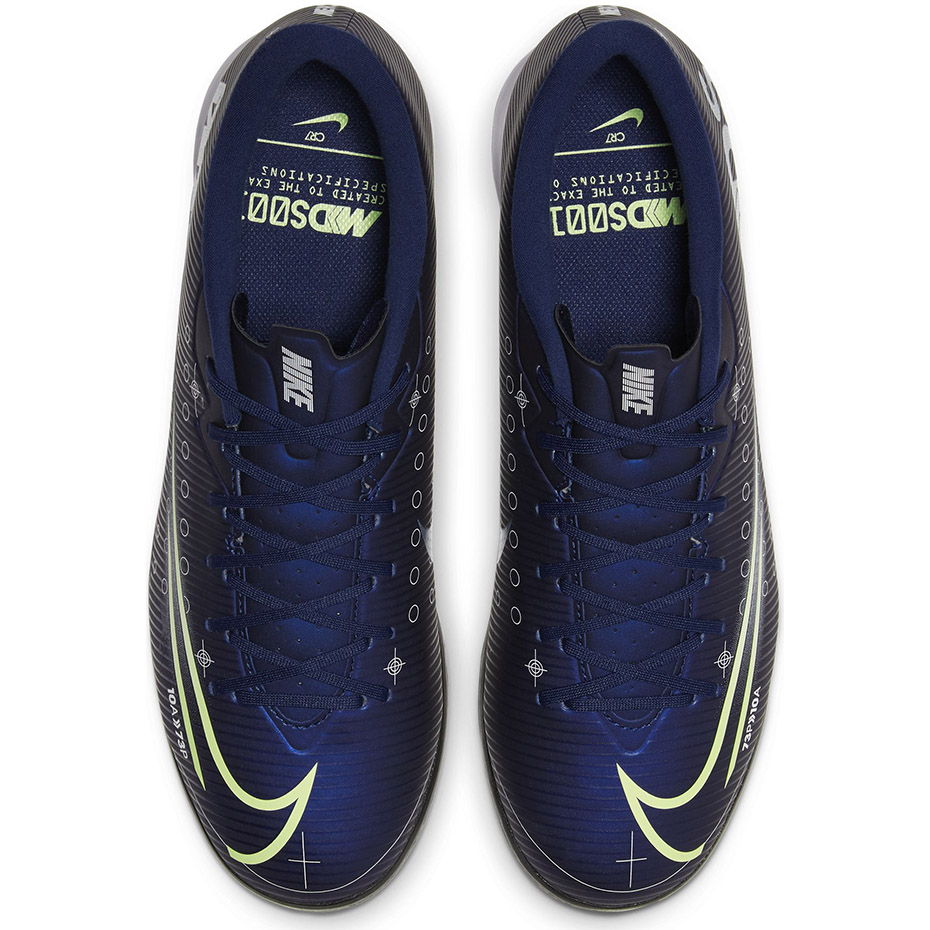 Buty piłkarskie Nike Mercurial Vapor 13 Academy MDS IC CJ1300 401 - obrazek 2