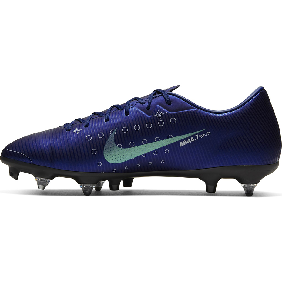 Buty piłkarskie Nike Mercurial Vapor 13 Academy MDS SG-PRO CJ9986 401 - obrazek 3