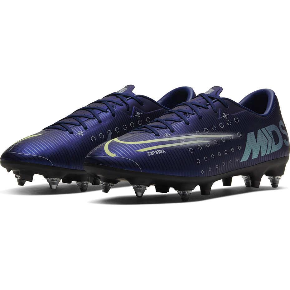Buty piłkarskie Nike Mercurial Vapor 13 Academy MDS SG-PRO CJ9986 401 - obrazek 4