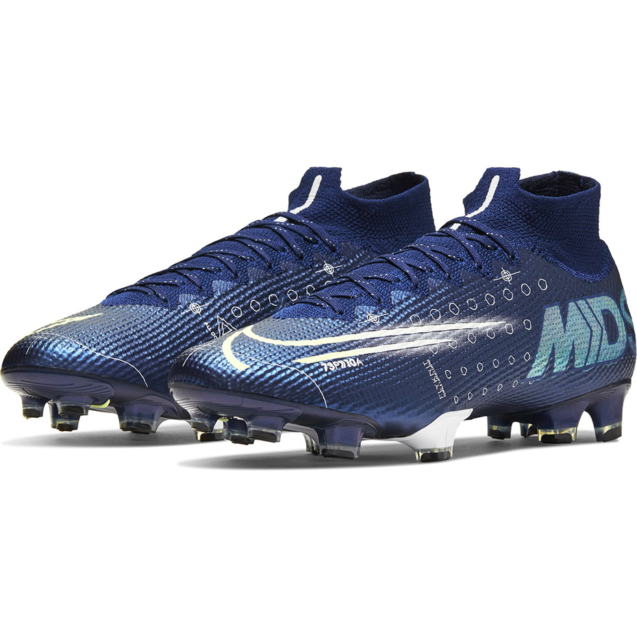 Buty piłkarskie Nike Mercurial Superfly 7 Elite MDS FG BQ5469 401 - obrazek 4