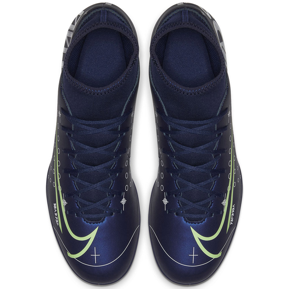Buty piłkarskie Nike Mercurial Superfly 7 Club MDS FG/MG JUNIOR BQ5418 401 - obrazek 2