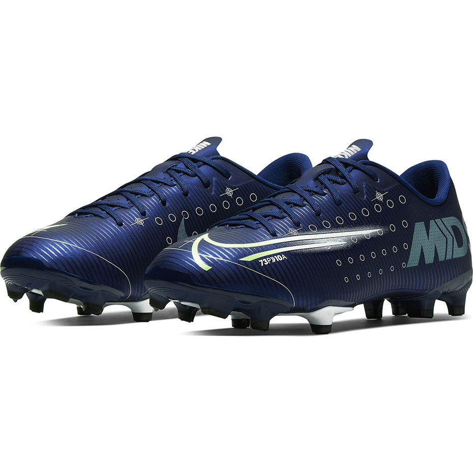 Buty piłkarskie Nike Mercurial Vapor 13 Academy MDS FG/MG CJ1292 401 - obrazek 4