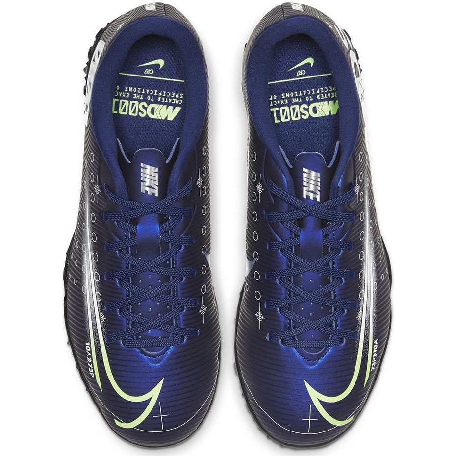 Buty piłkarskie Nike Mercurial Vapor 13 Academy MDS TF CJ1306 401 - obrazek 2