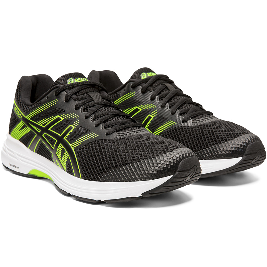 Buty męskie do biegania Asics Gel-Exalt 5 czarno-żółte 1011A162 002 - obrazek 4