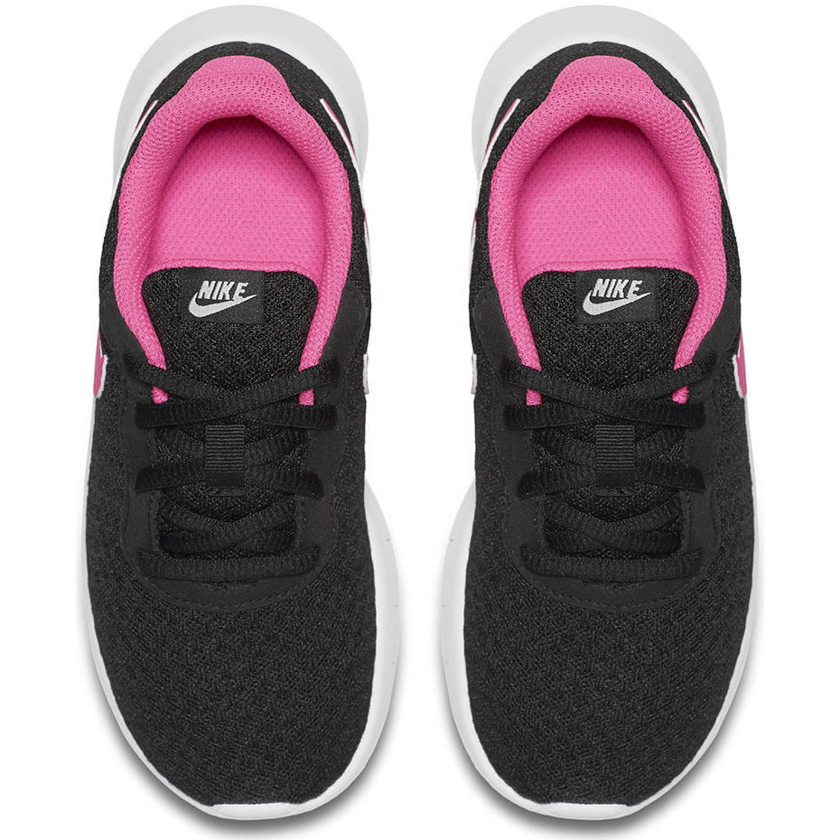 Buty dla dzieci Nike Tanjun PS JUNIOR czarno różowe 818385 061 - obrazek 2