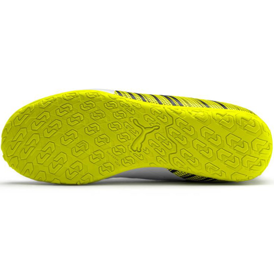 Buty piłkarskie Puma One 5.4 IT JUNIOR żółto-biało-czarne 105664 04 - obrazek 6