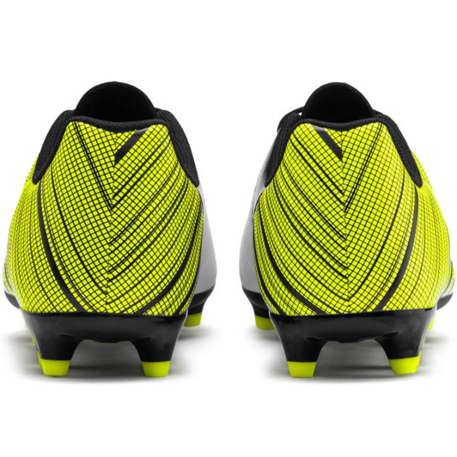 Buty piłkarskie Puma One 5.4 FG AG żółto-biało-czarne 105605 03 - obrazek 5