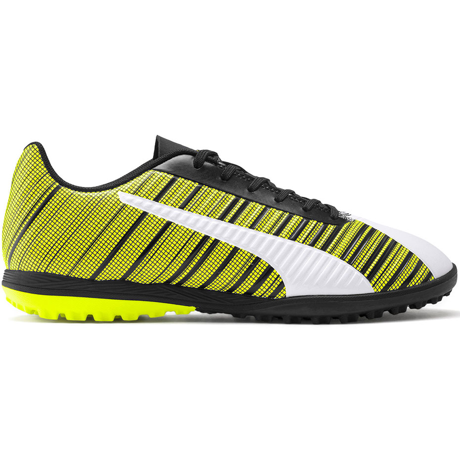 Buty piłkarskie Puma One 5.4 TT żółto-biało-czarne 105653 03