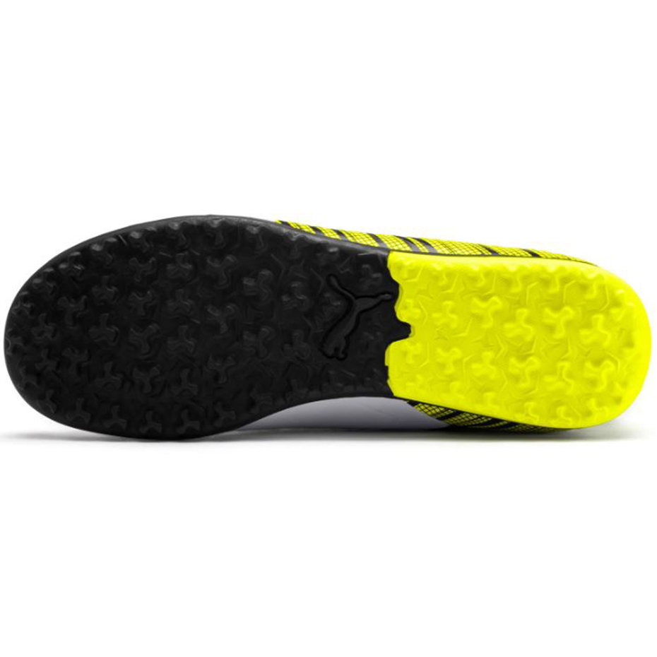 Buty piłkarskie Puma One 5.4 TT JUNIOR żółto-biało-czarne 105662 03 - obrazek 6
