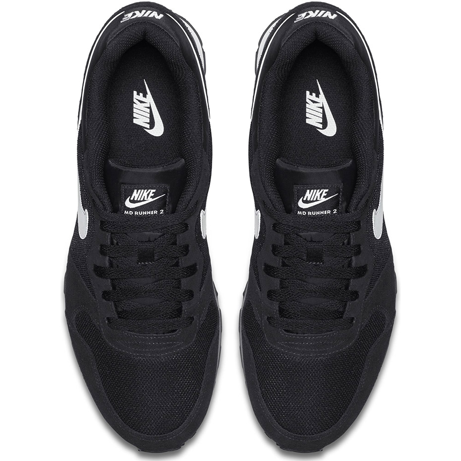 Buty męskie Nike MD Runner 2 czarne 749794 010 - obrazek 2