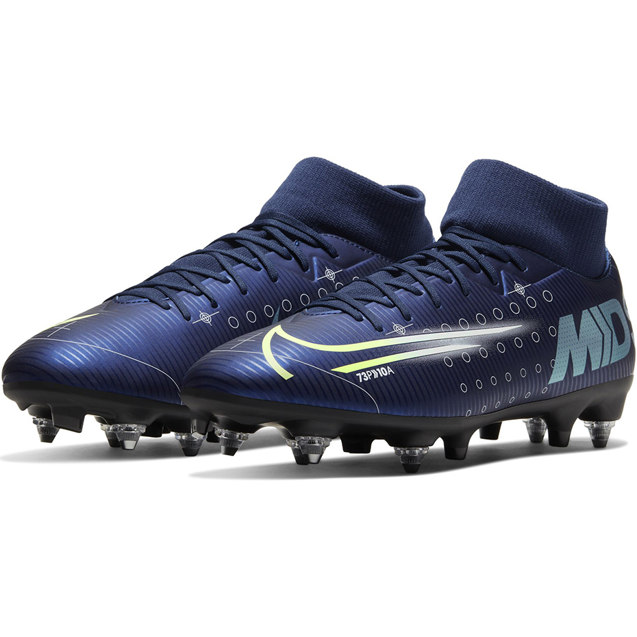 Buty piłkarskie Nike Mercurial Superfly 7 Academy MDS SG PRO AC CK0014 401 - obrazek 4
