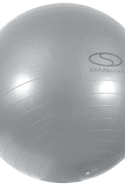Piłka gimnastyczna Anti burst SMJ 75cm srebrna