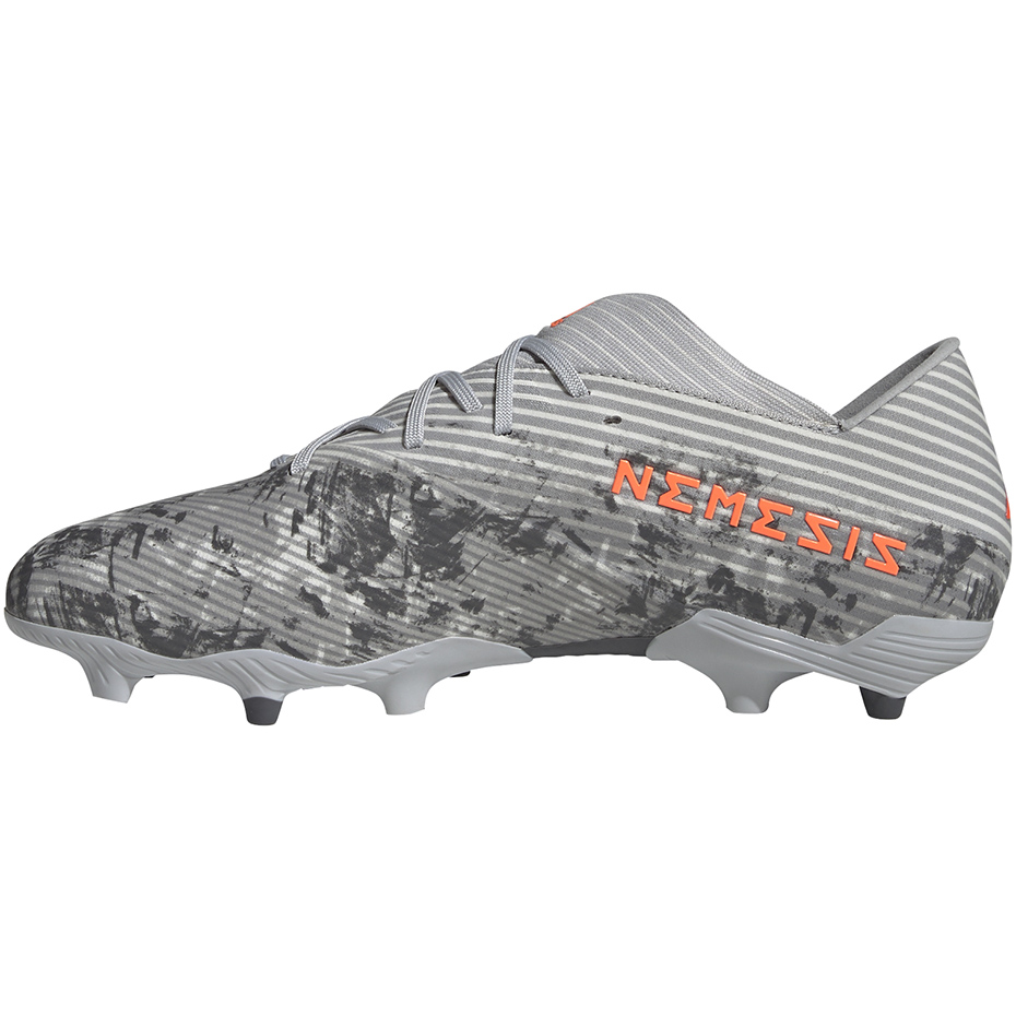 Buty piłkarskie adidas Nemeziz 19.2 FG szare EF8288 - obrazek 3