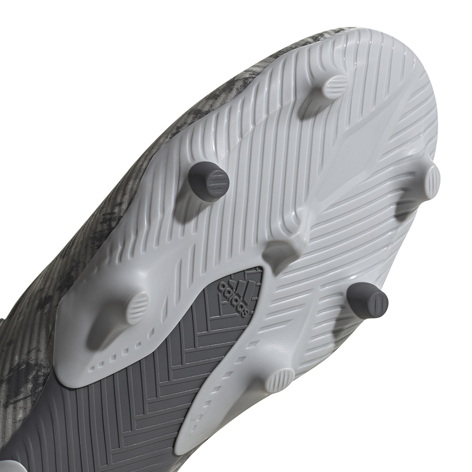 Buty piłkarskie adidas Nemeziz 19.2 FG szare EF8288 - obrazek 6