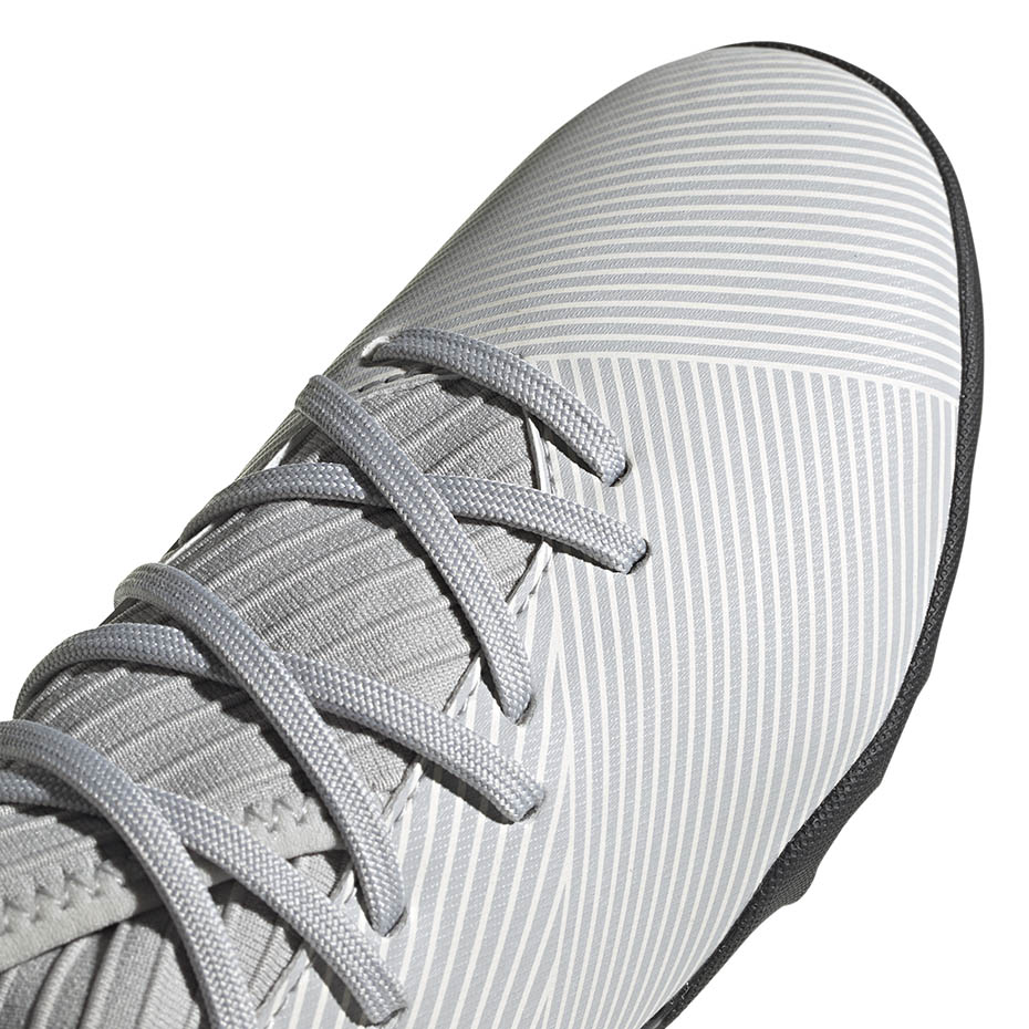 Buty piłkarskie adidas Nemeziz 19.3 TF JR szare EF8303 - obrazek 4