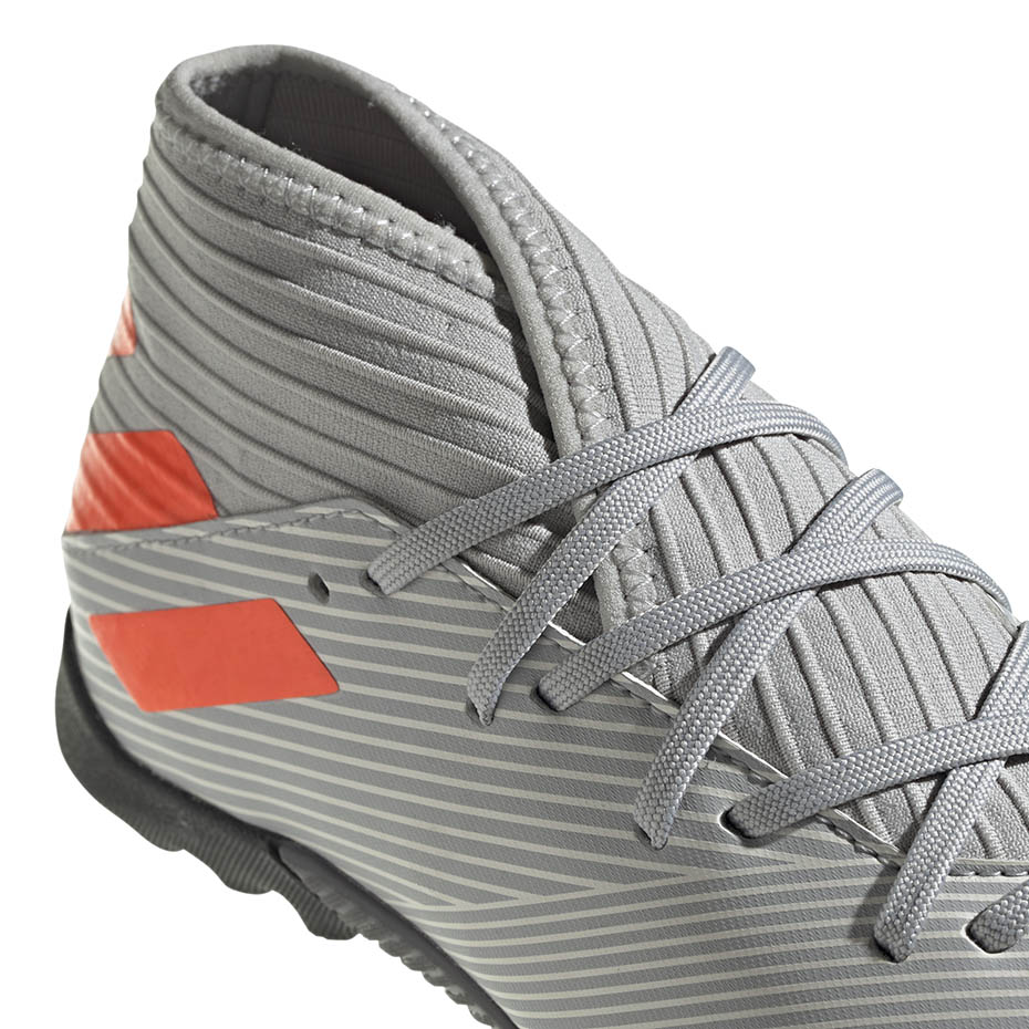 Buty piłkarskie adidas Nemeziz 19.3 TF JR szare EF8303 - obrazek 5