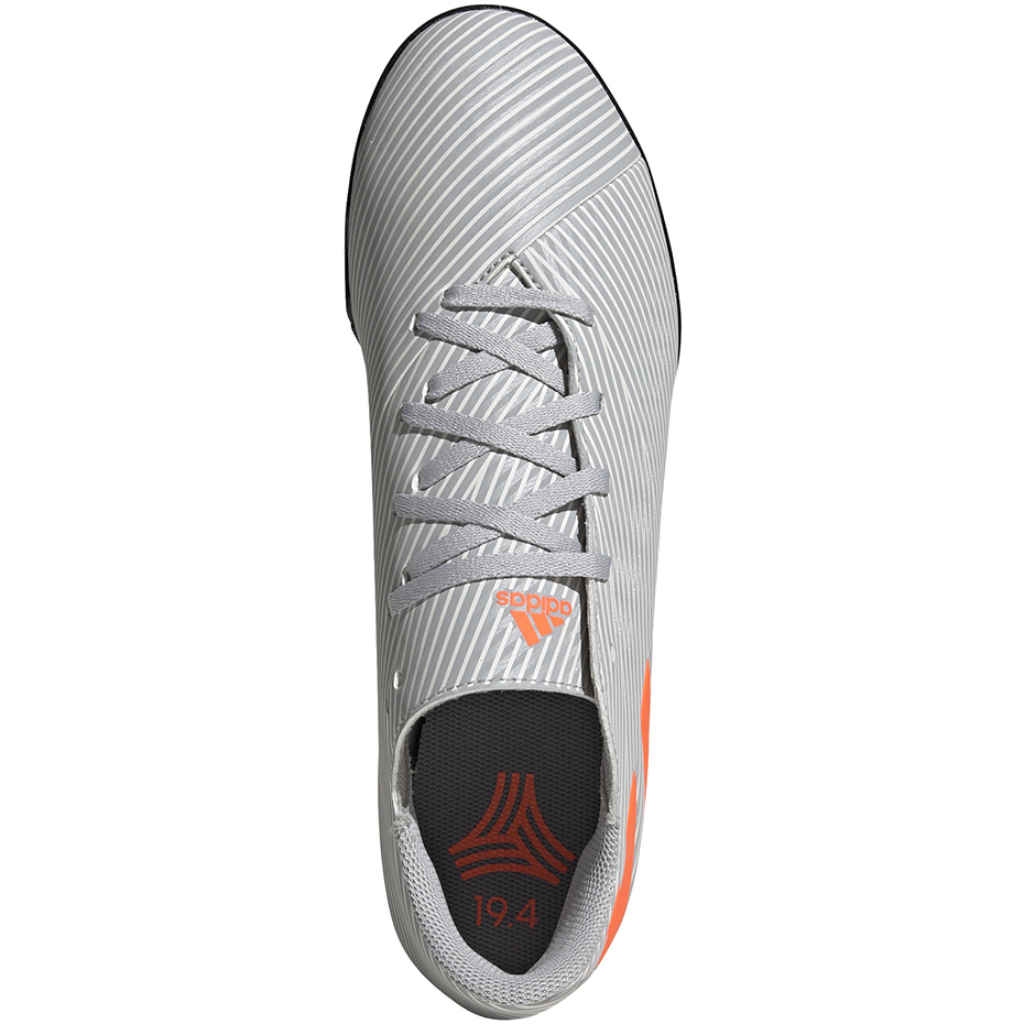 Buty piłkarskie adidas Nemeziz 19.4 TF szare EF8294 - obrazek 2