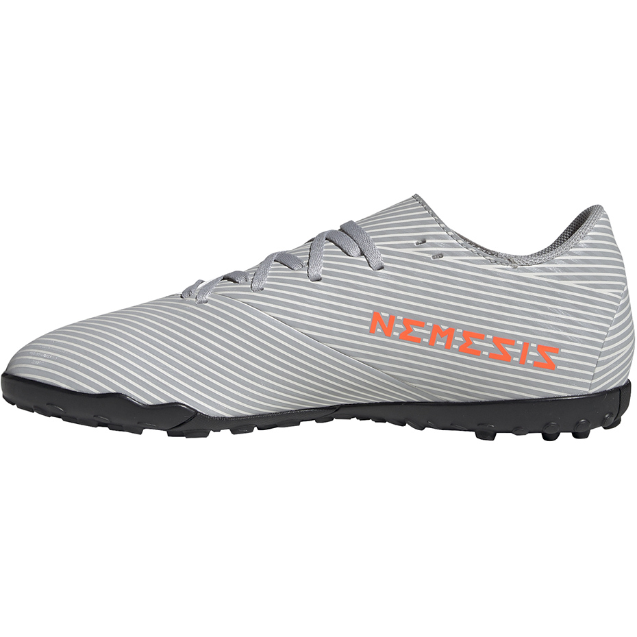 Buty piłkarskie adidas Nemeziz 19.4 TF szare EF8294 - obrazek 3