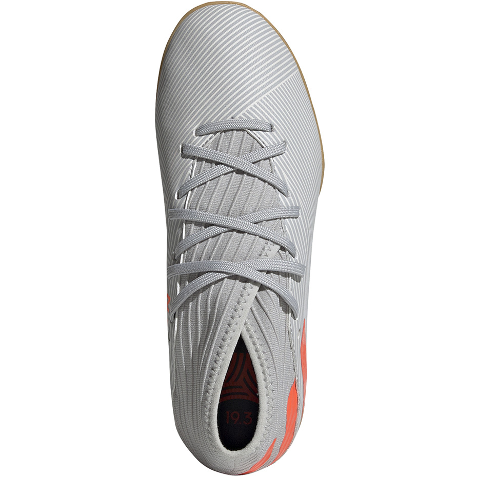 Buty piłkarskie adidas Nemeziz 19.3 IN JR szare EF8304 - obrazek 2