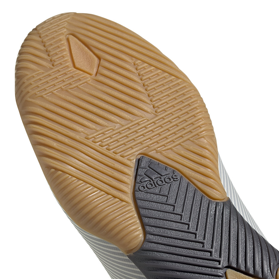 Buty piłkarskie adidas Nemeziz 19.3 IN JR szare EF8304 - obrazek 6