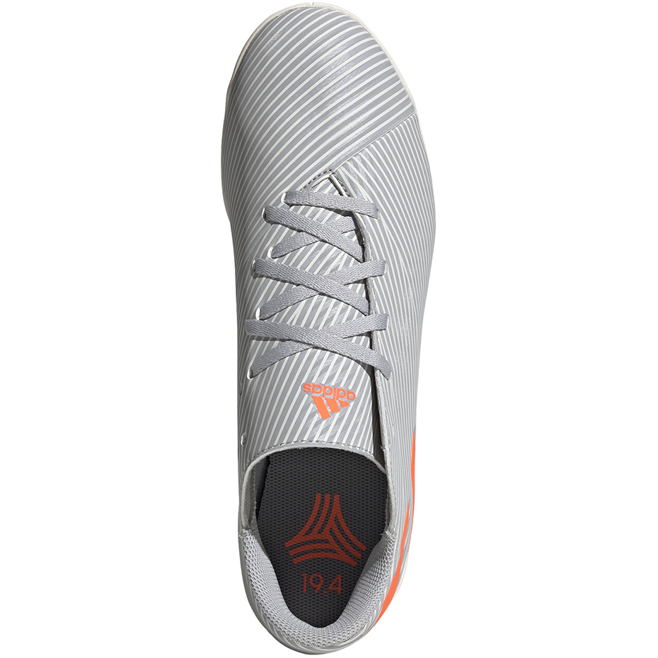 Buty piłkarskie adidas Nemeziz 19.4 IN szare EF8297 - obrazek 2