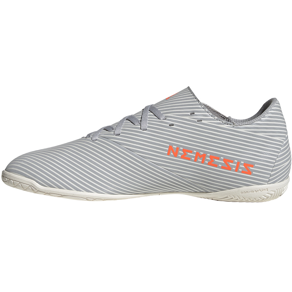 Buty piłkarskie adidas Nemeziz 19.4 IN szare EF8297 - obrazek 3