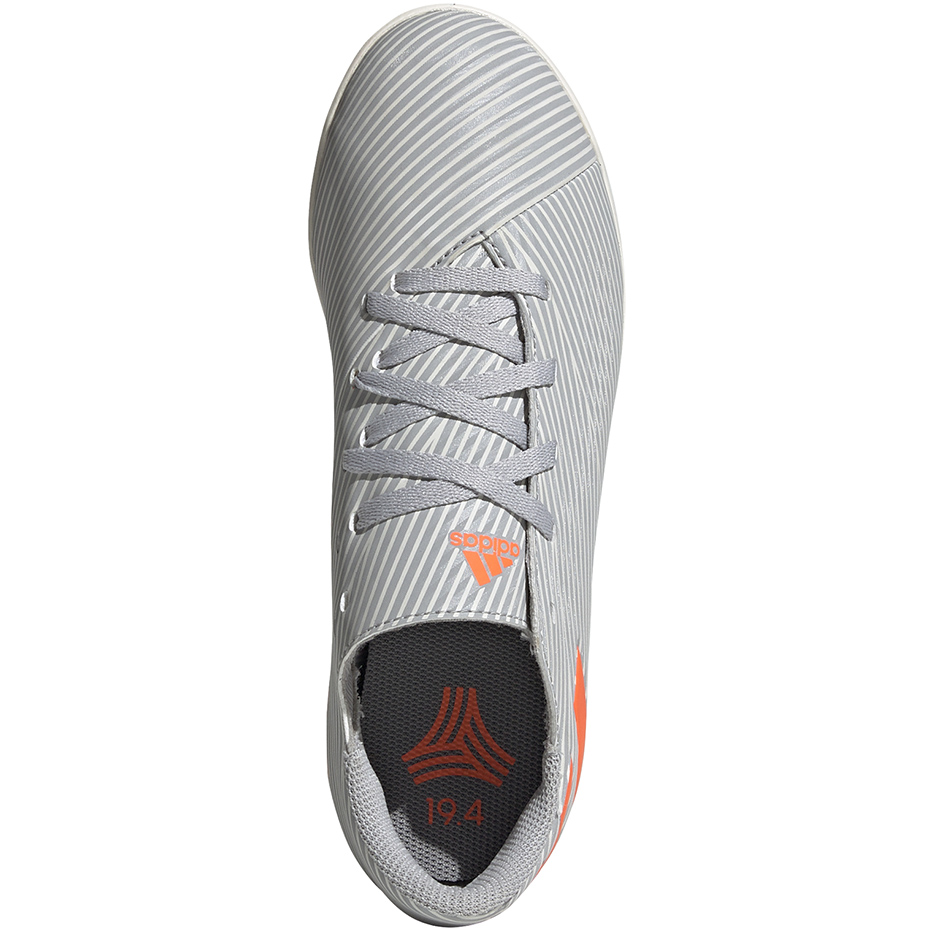 Buty piłkarskie adidas Nemeziz 19.4 IN JR szare EF8307 - obrazek 2