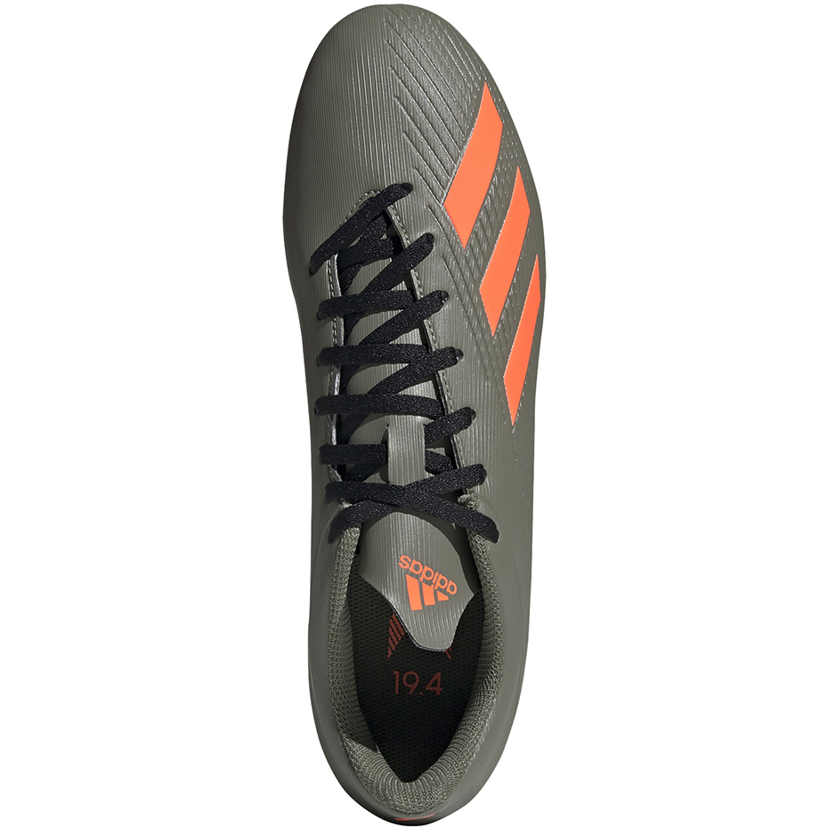 Buty piłkarskie adidas X 19.4 FxG zielone EF8368 - obrazek 2