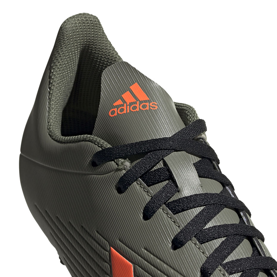 Buty piłkarskie adidas X 19.4 FxG zielone EF8368 - obrazek 4