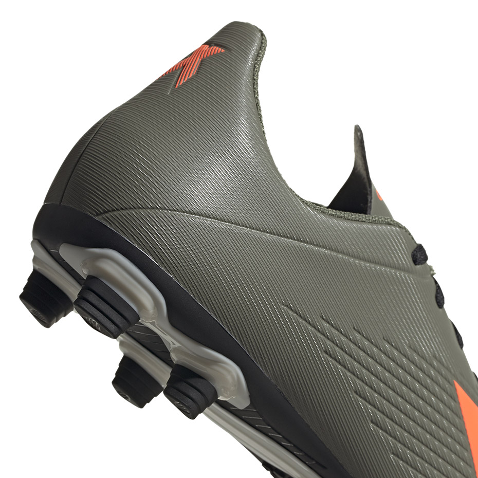 Buty piłkarskie adidas X 19.4 FxG zielone EF8368 - obrazek 5