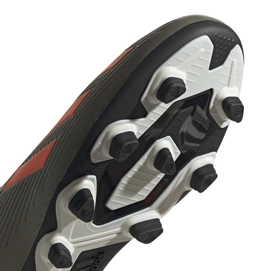 Buty piłkarskie adidas X 19.4 FxG zielone EF8368 - obrazek 6