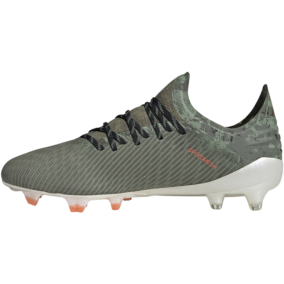 Buty piłkarskie adidas X 19.1 FG zielone EF8296 - obrazek 3