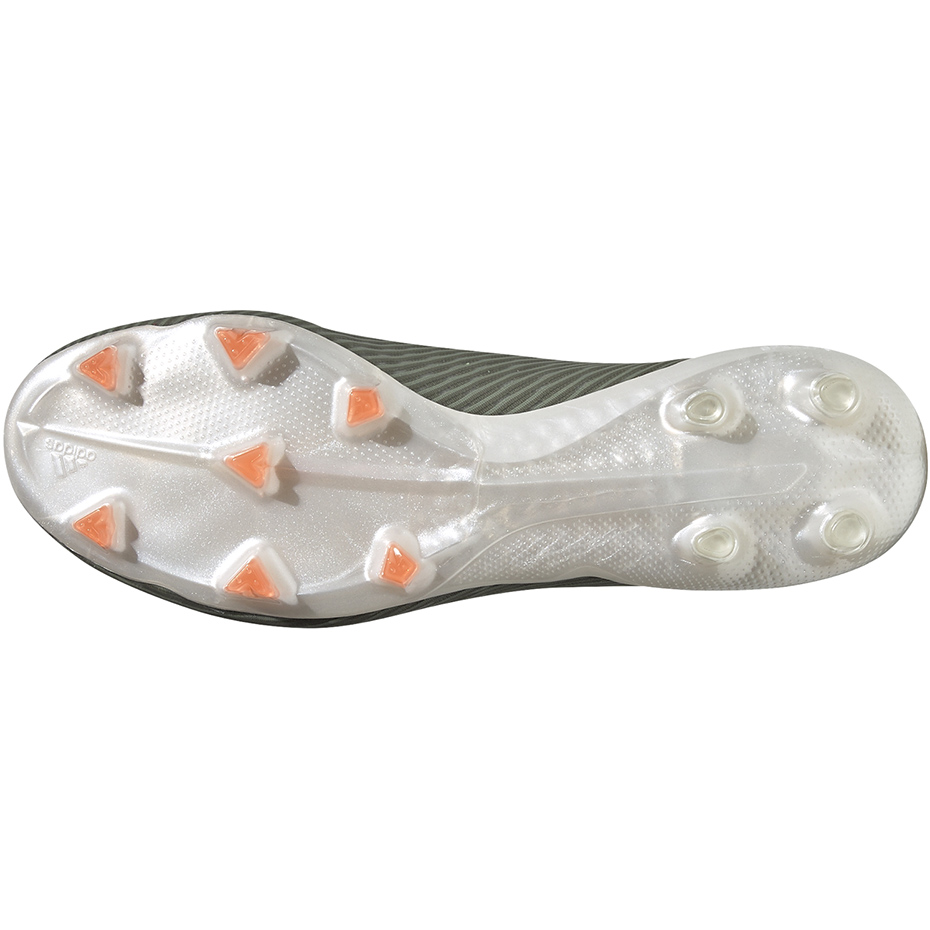 Buty piłkarskie adidas X 19.1 FG zielone EF8296 - obrazek 7