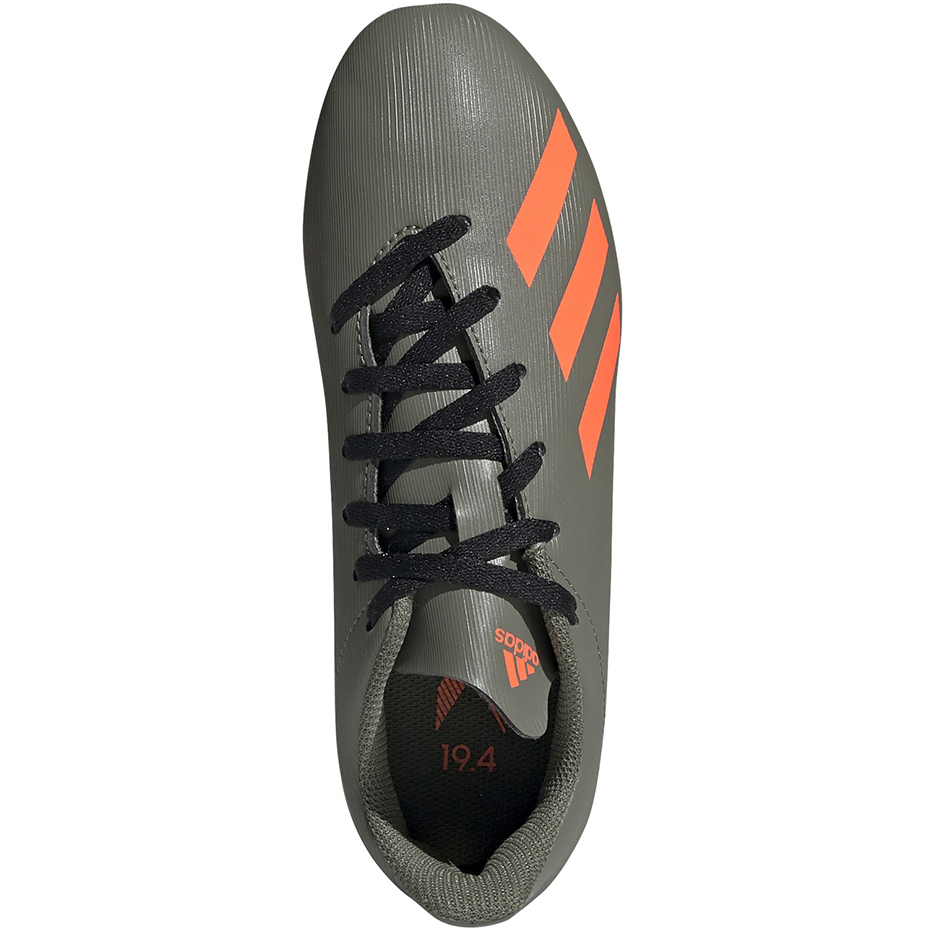Buty piłkarskie adidas X 19.4 FxG JR zielone EF8377 - obrazek 2
