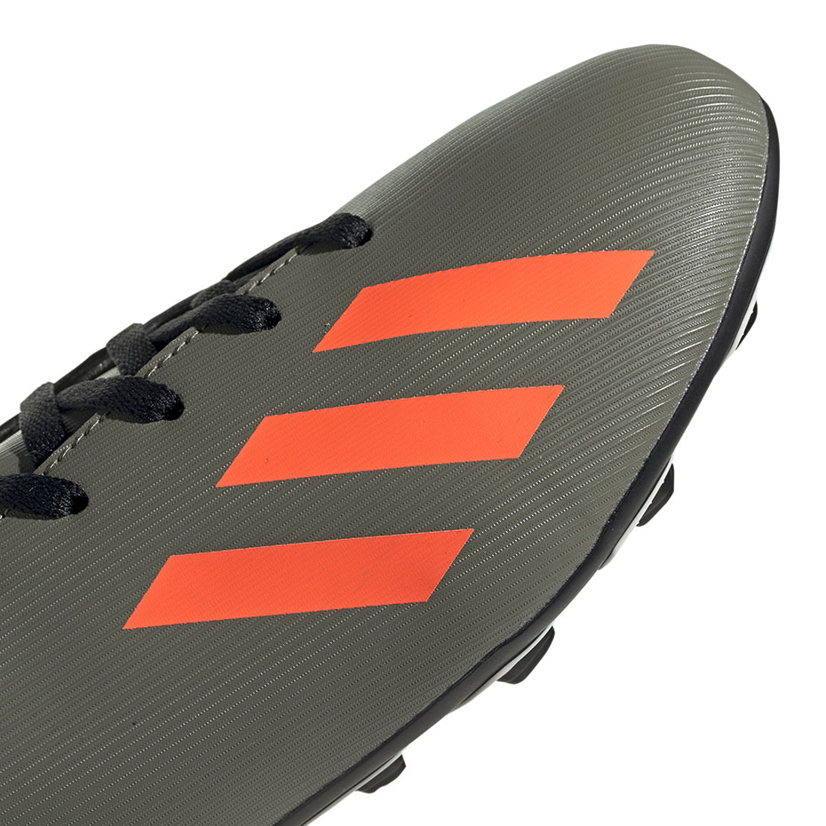 Buty piłkarskie adidas X 19.4 FxG JR zielone EF8377 - obrazek 4