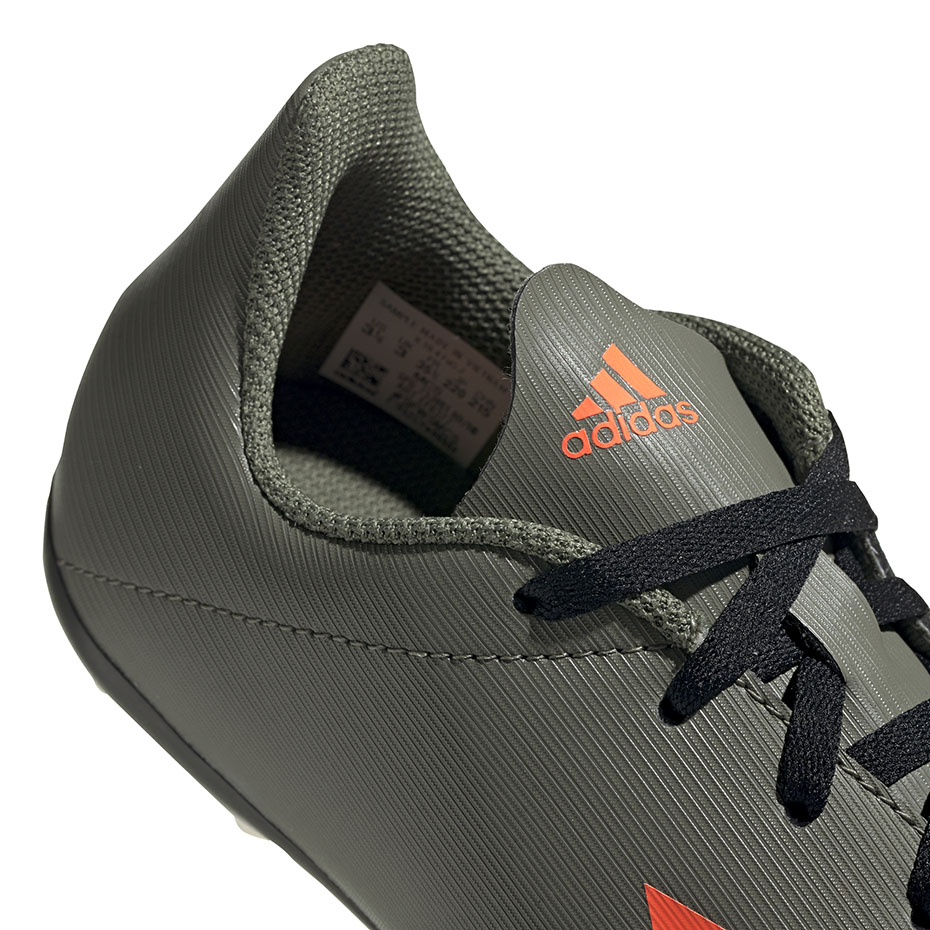 Buty piłkarskie adidas X 19.4 FxG JR zielone EF8377 - obrazek 5