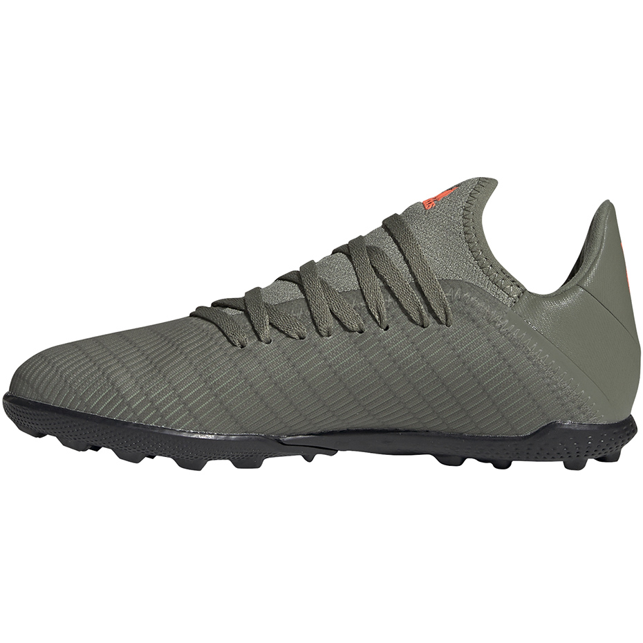 Buty piłkarskie adidas X 19.3 TF JR zielone EF8375 - obrazek 3