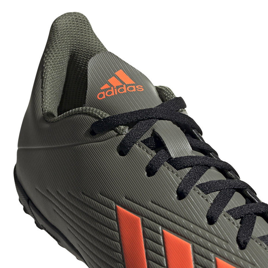 Buty piłkarskie adidas X 19.4 TF zielone EF8370 - obrazek 4