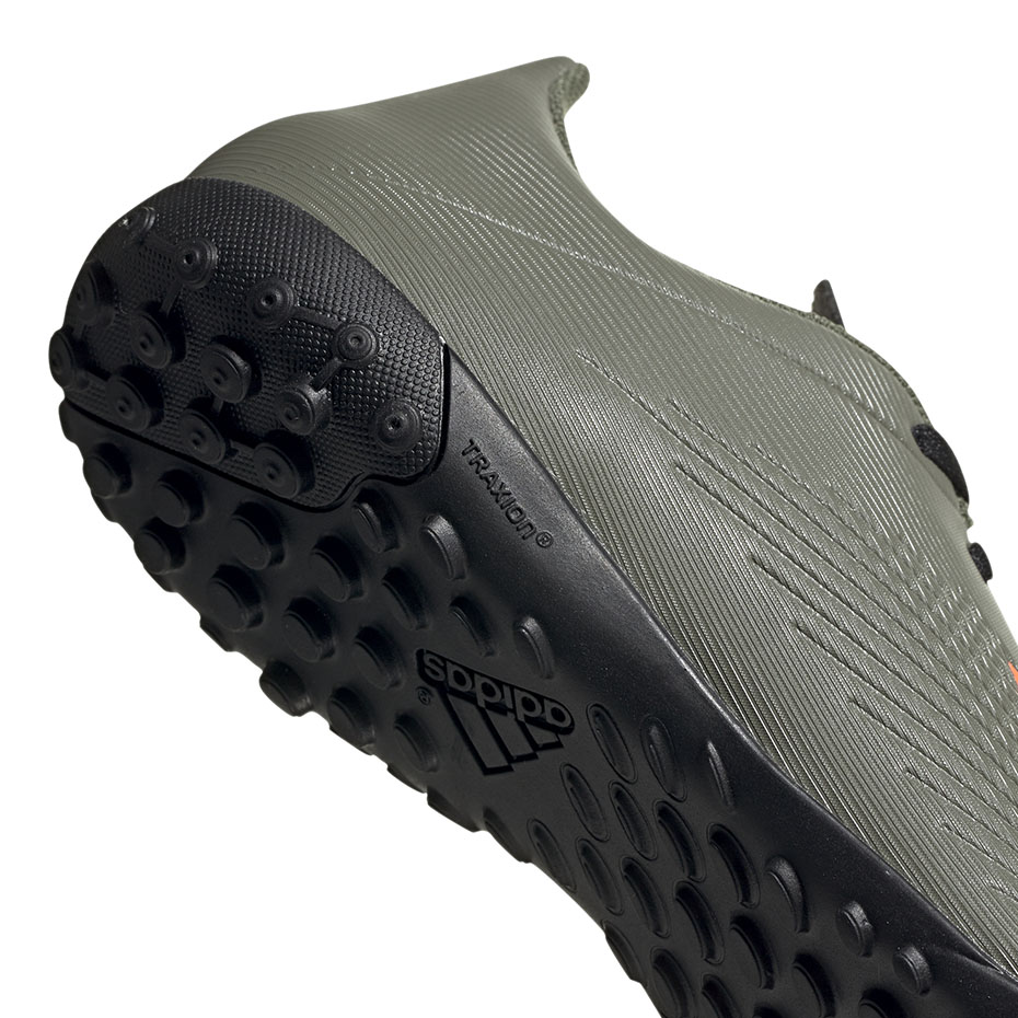 Buty piłkarskie adidas X 19.4 TF zielone EF8370 - obrazek 5